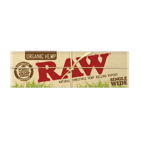 RAW Organic Single Wide  Rolling Papers